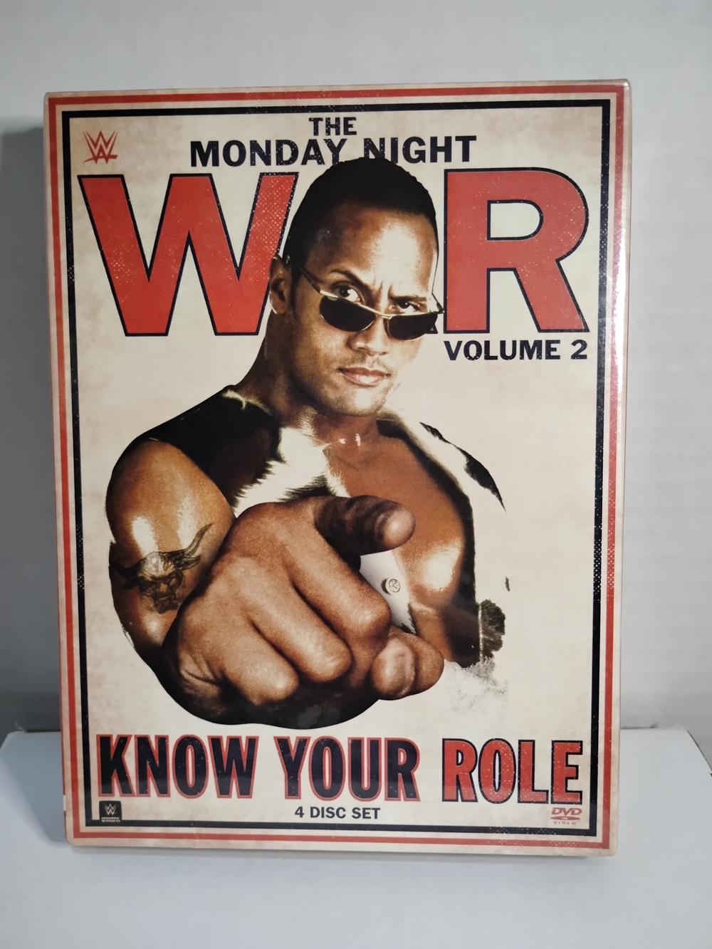 Wwe The Monday Night War Vol. 2: Know Your Role Dvd 4 Disc set